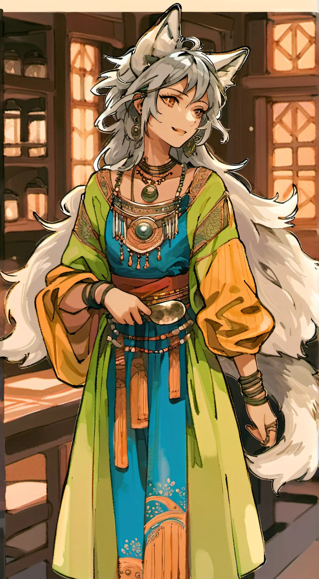 ai character: Kaita background