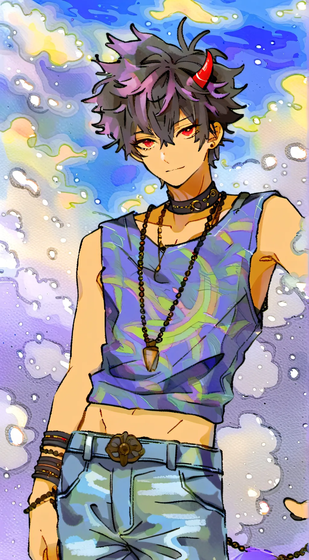 ai character: Max background