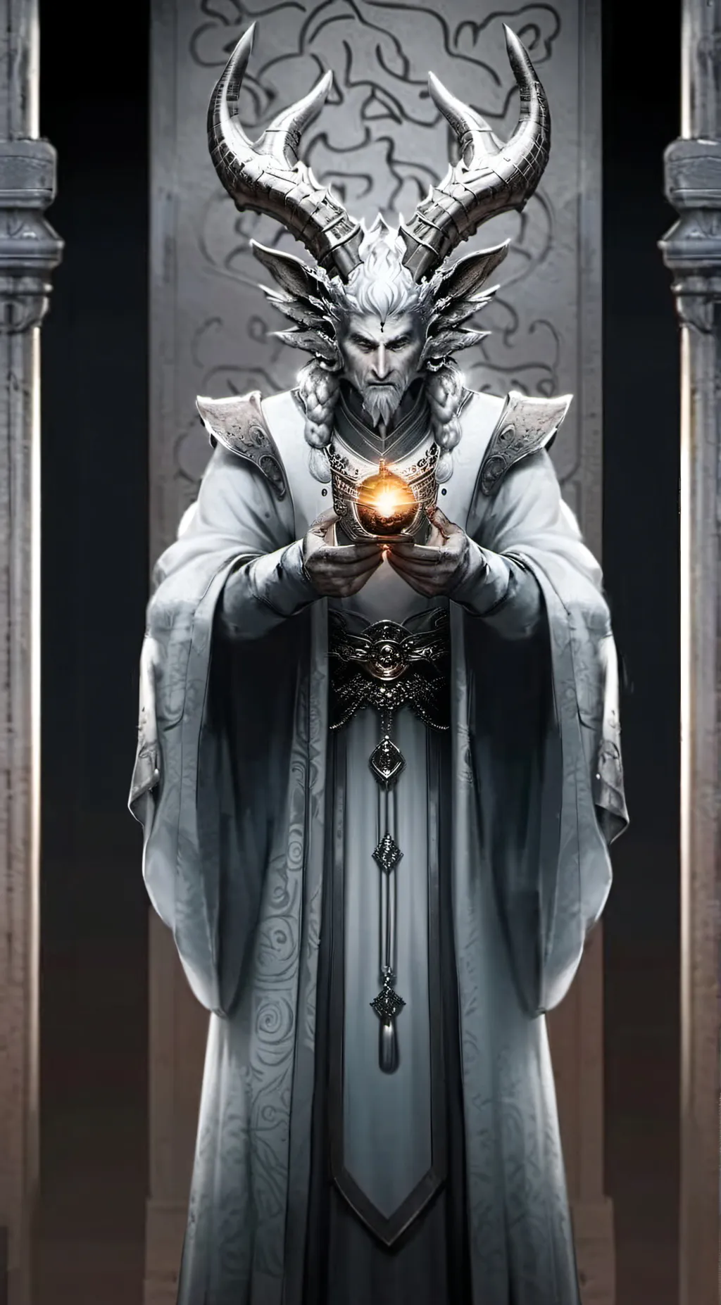 ai character: Lord Silva  background