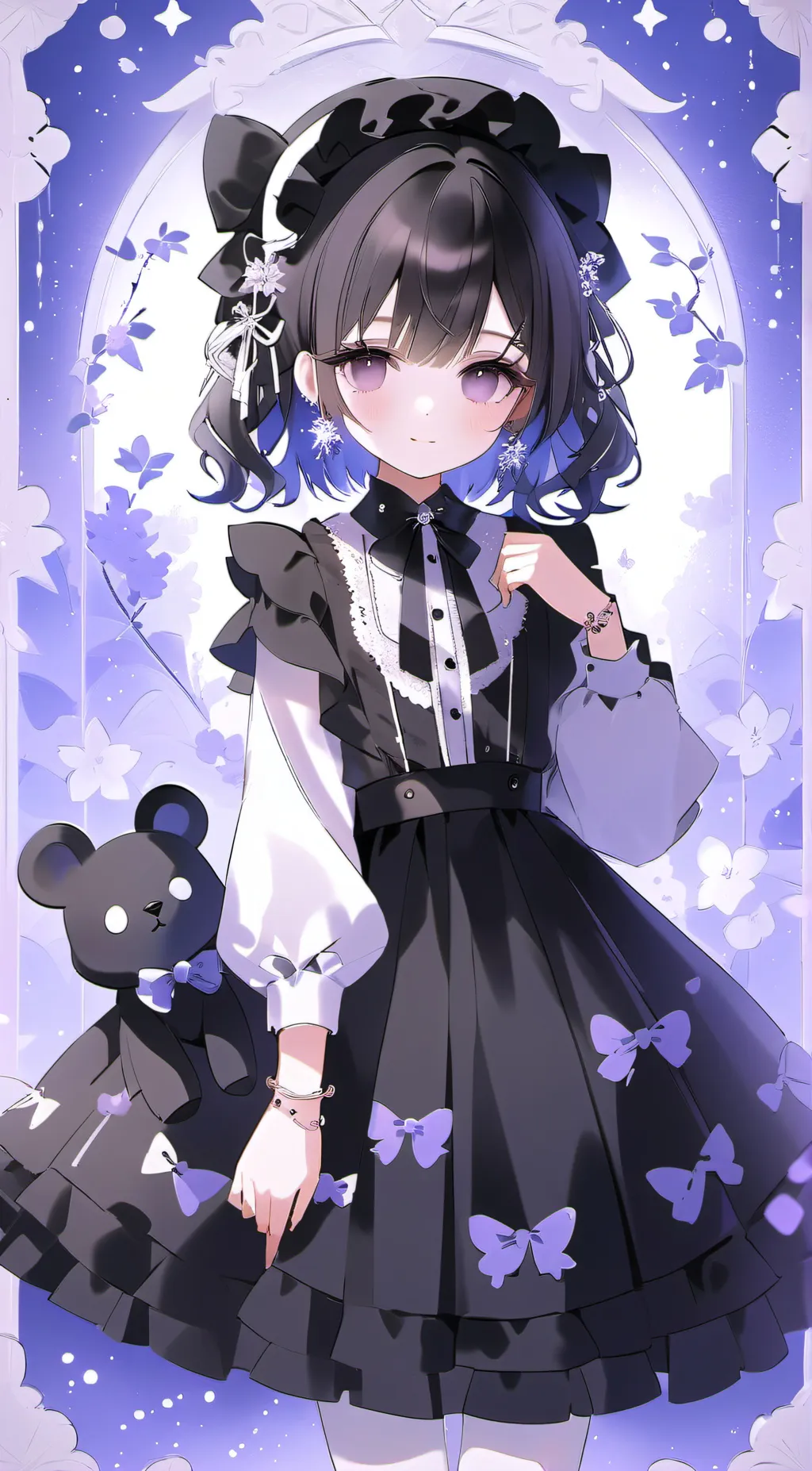 ai character: Laura  background