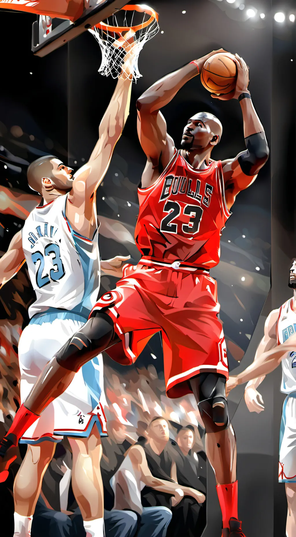 ai character: Michael Jordan background