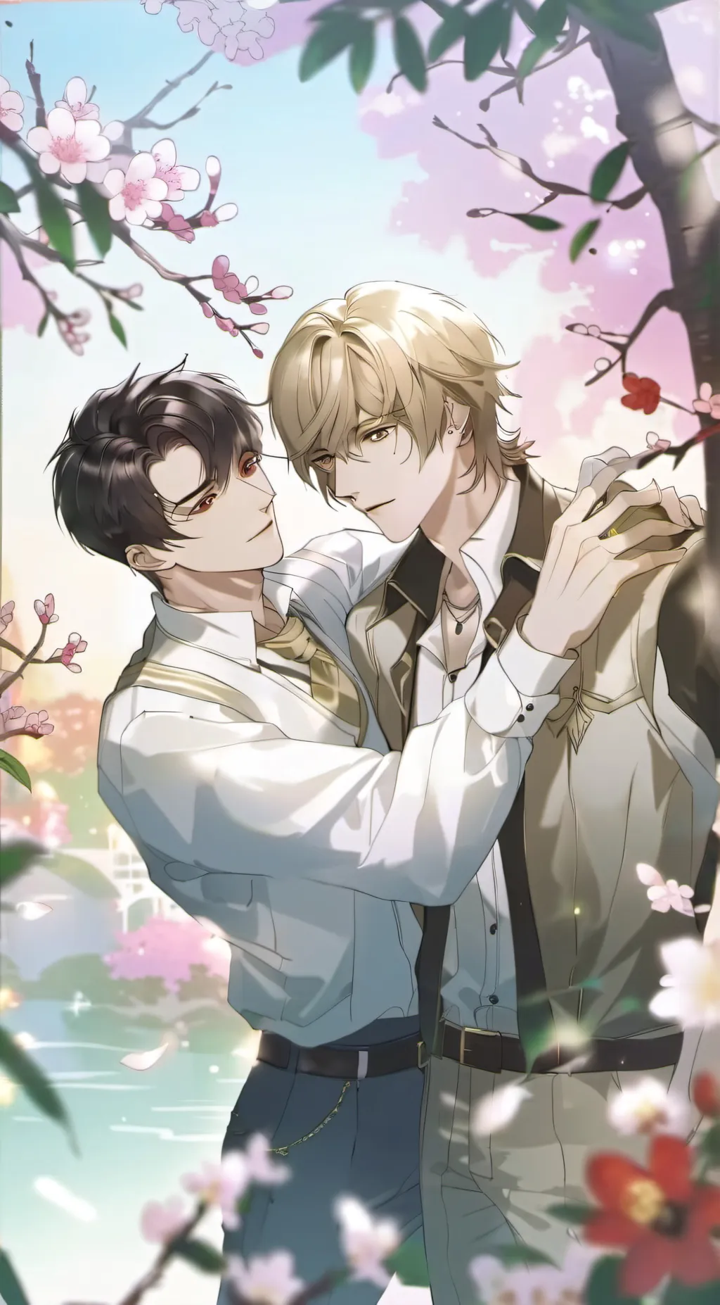 ai character: Johi and Kai background