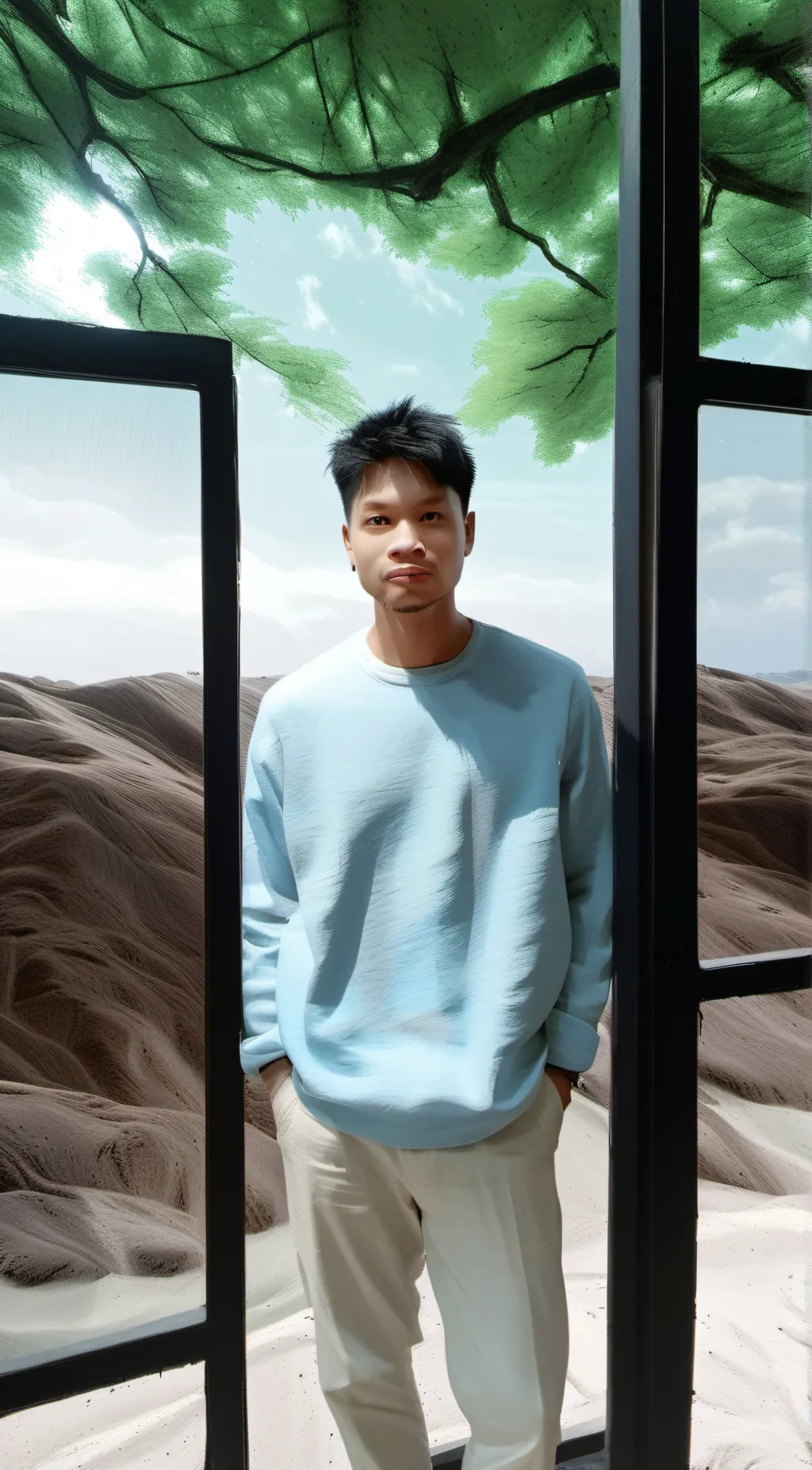 ai character: BOB background