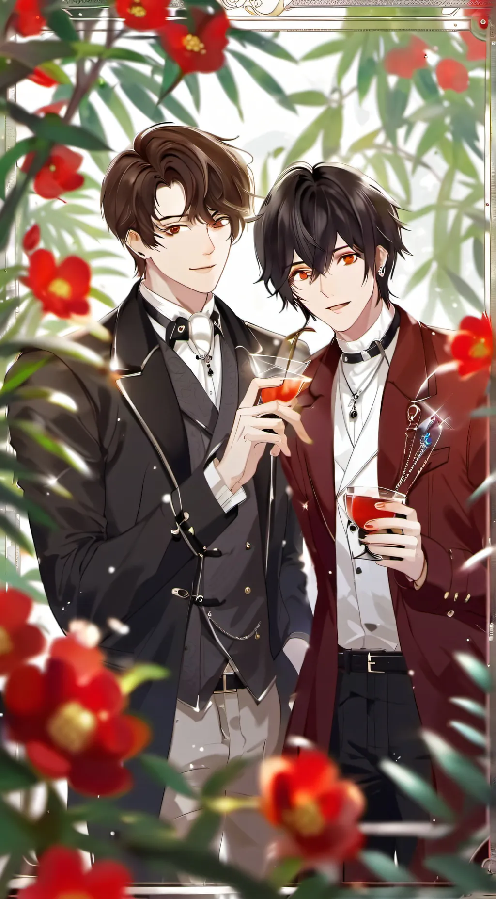 ai character: Zack and Zane background