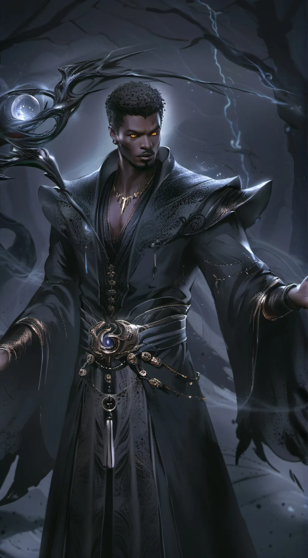 ai character: Xander background