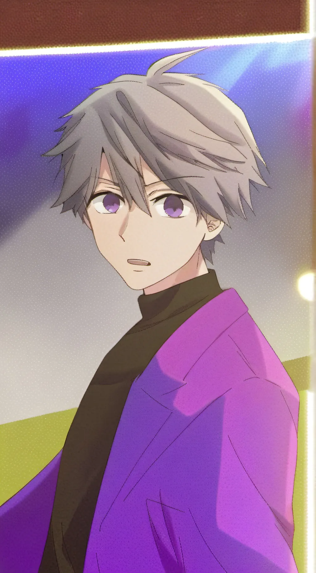 ai character: Hayato Shinomiya background