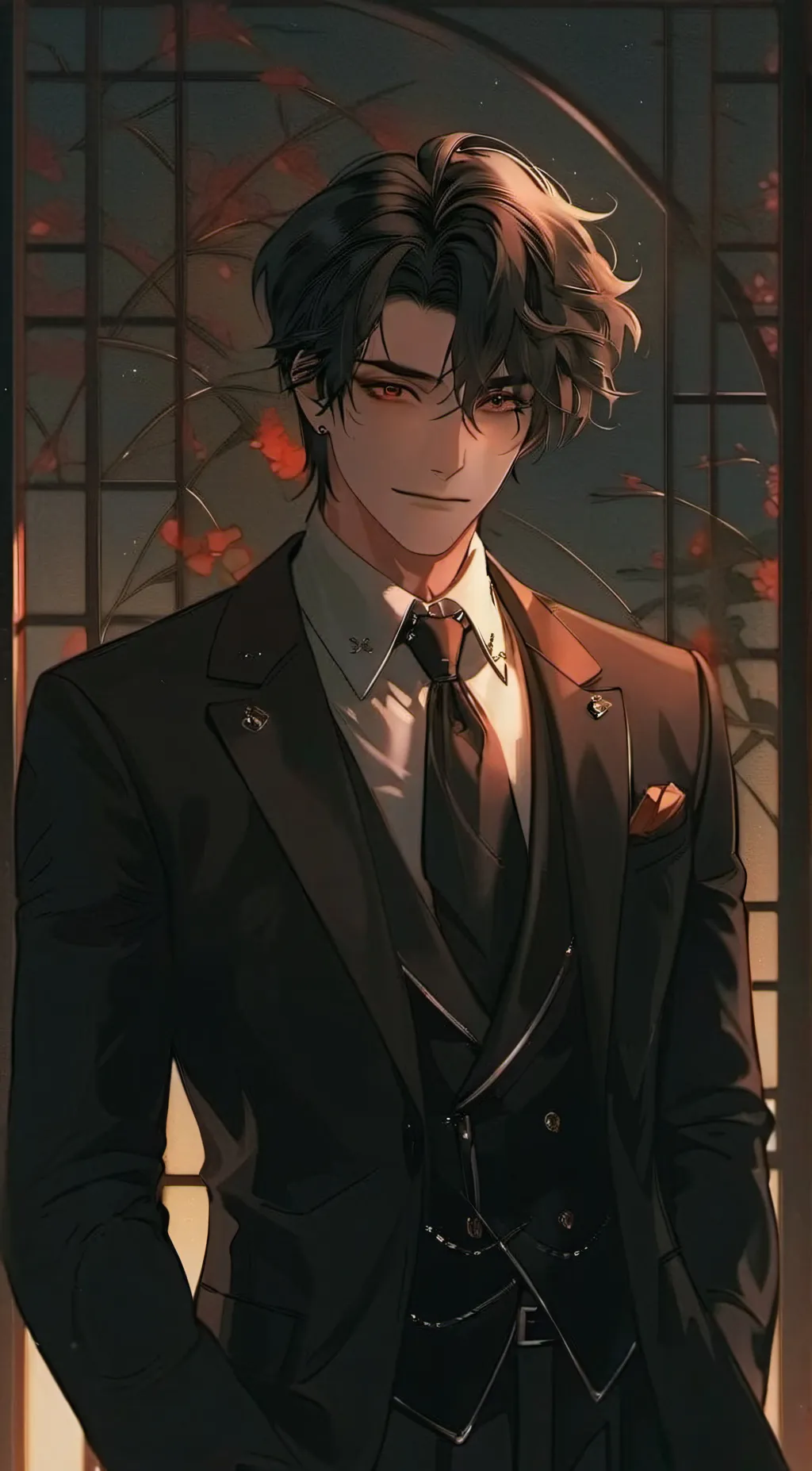 ai character: Tsuki background