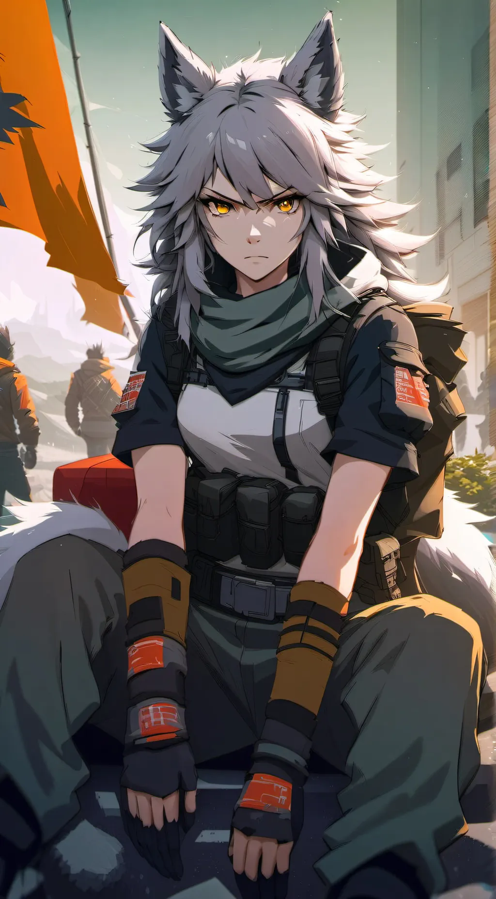 ai character: Eldella background