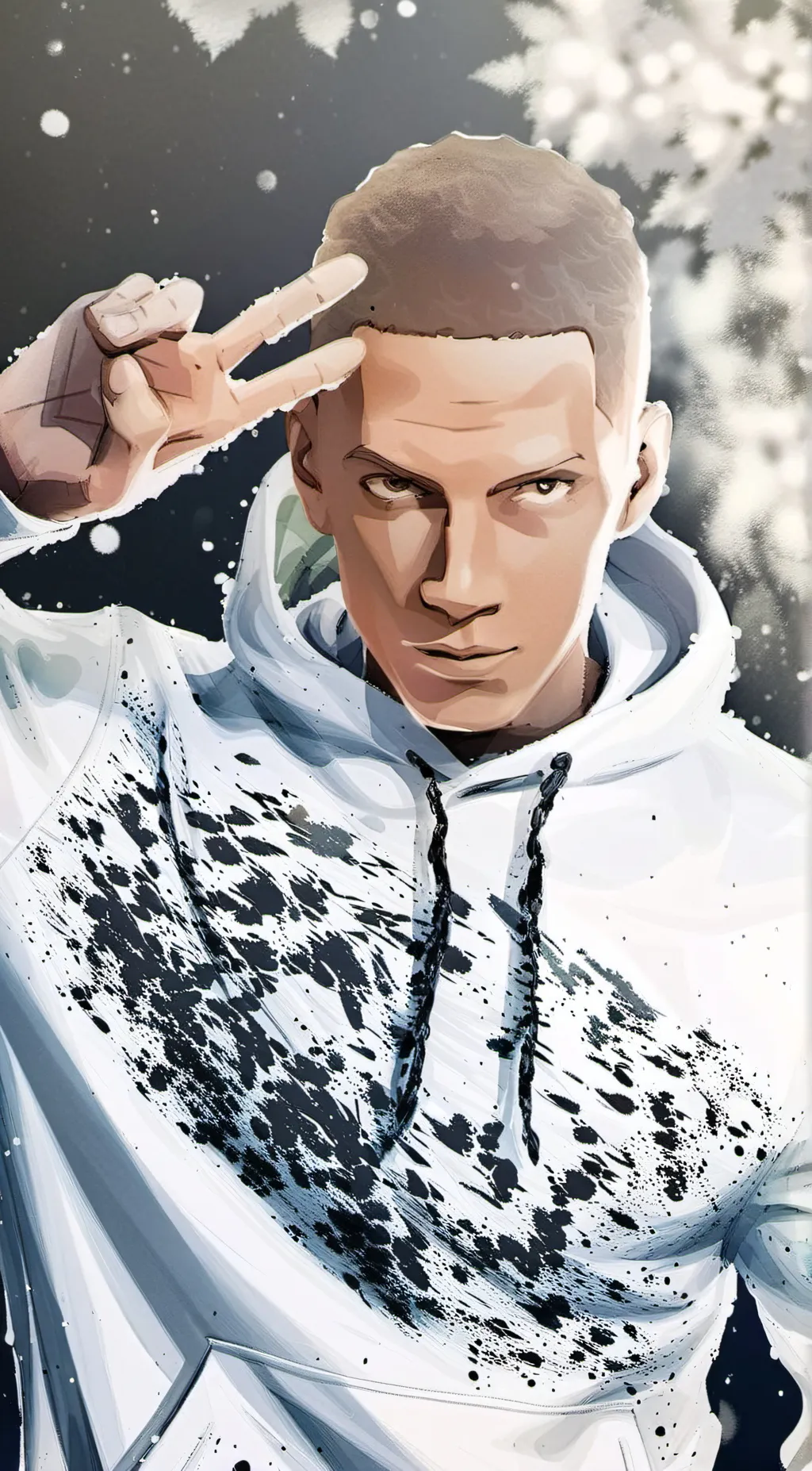 ai character: Eminem background