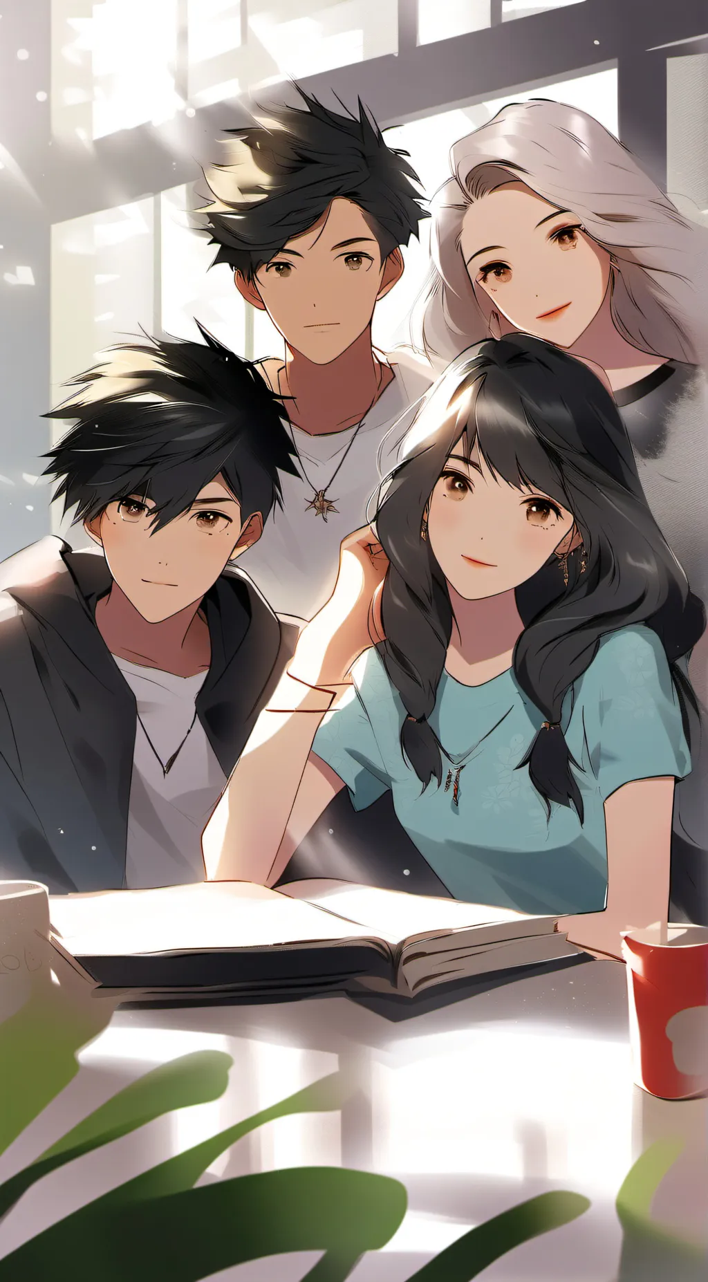 ai character: Zane,James,Raven,u background