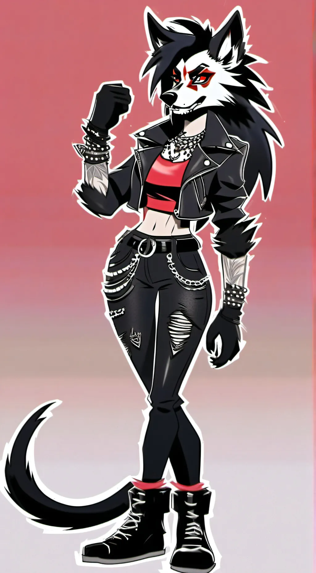 ai character: Helluva Mal0  background