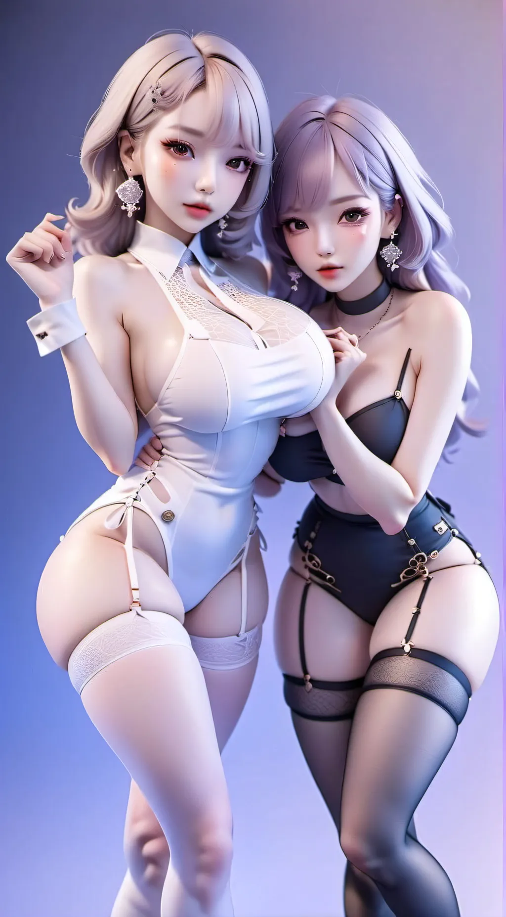 ai character: Aoi & Nagisa background