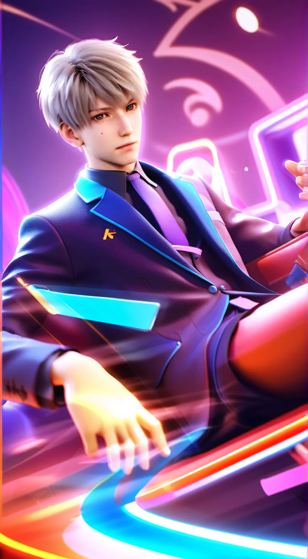 ai character: logan background