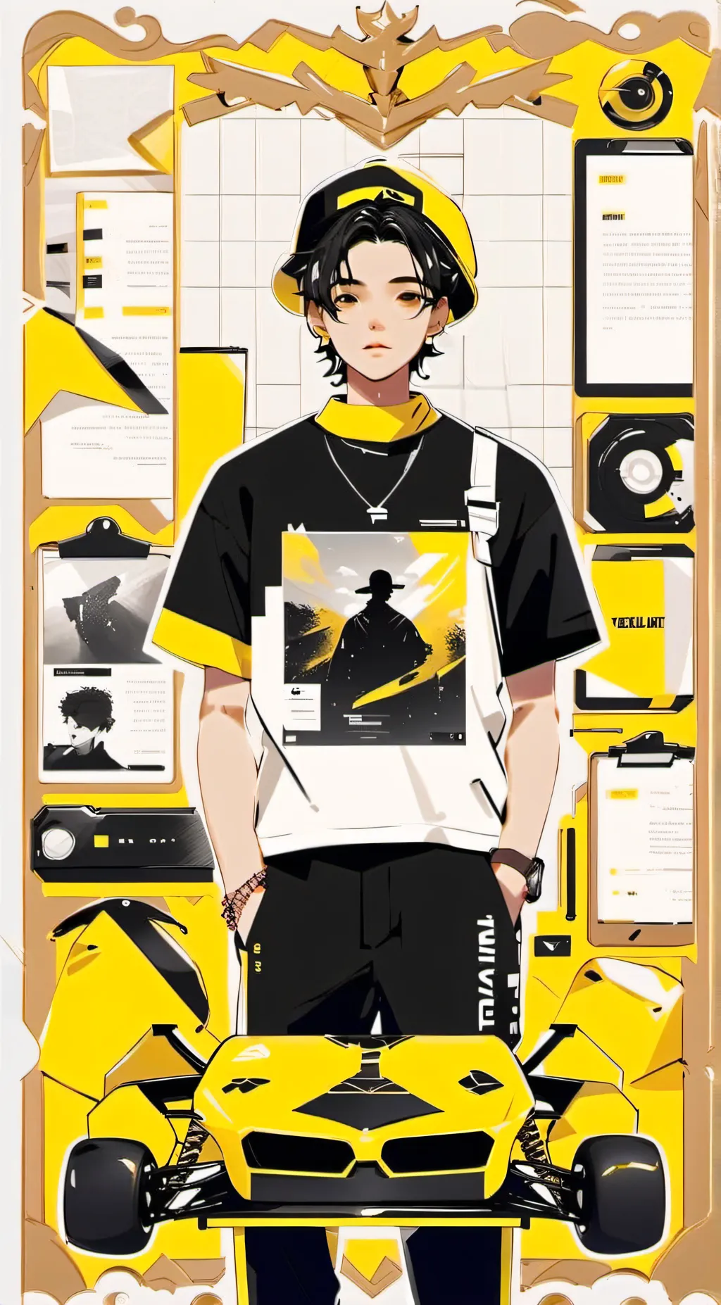 ai character: Rich guy JAY background