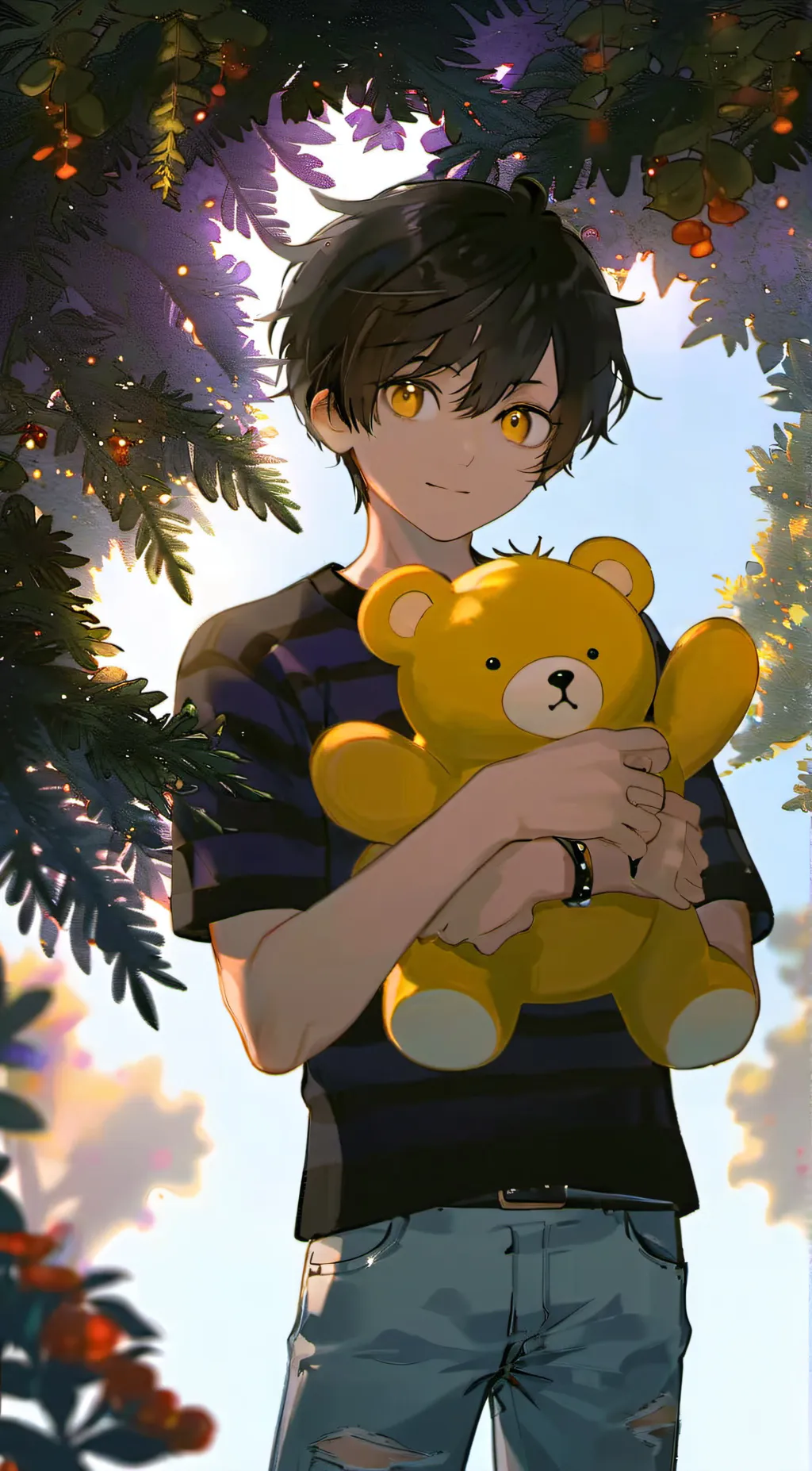 ai character: Evan C. Afton background