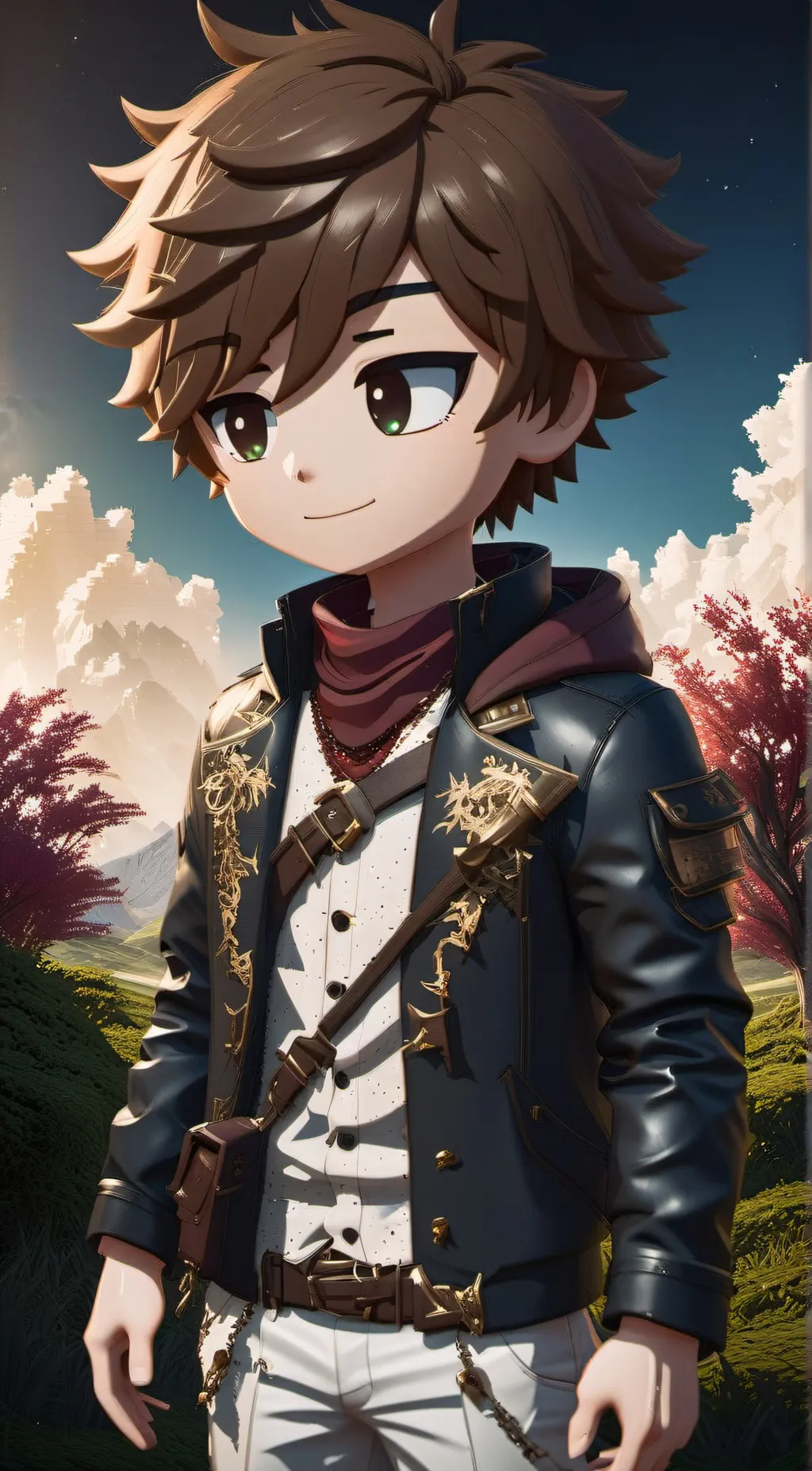 ai character: Zake background