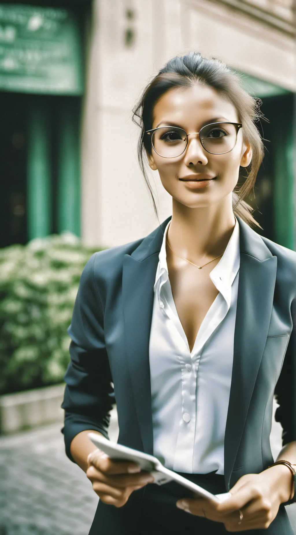 ai character: Karen  background