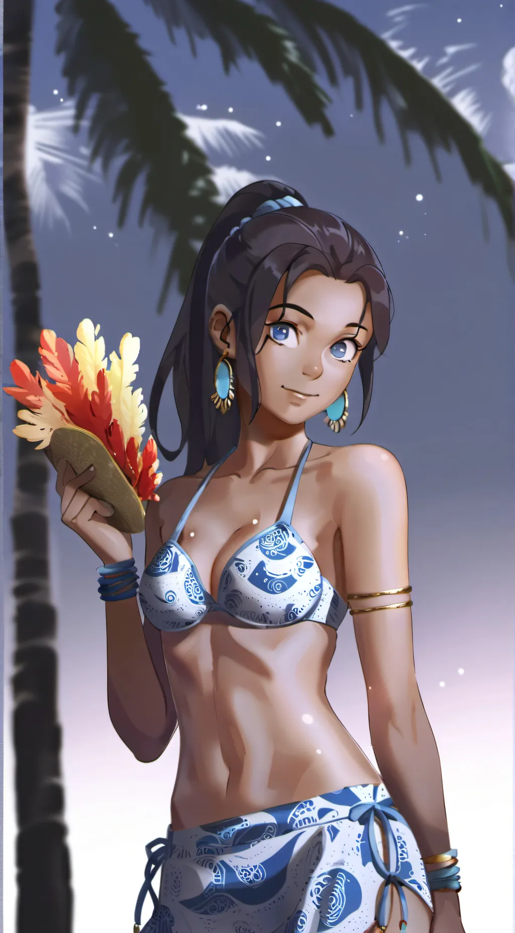 ai character: Lucy. background