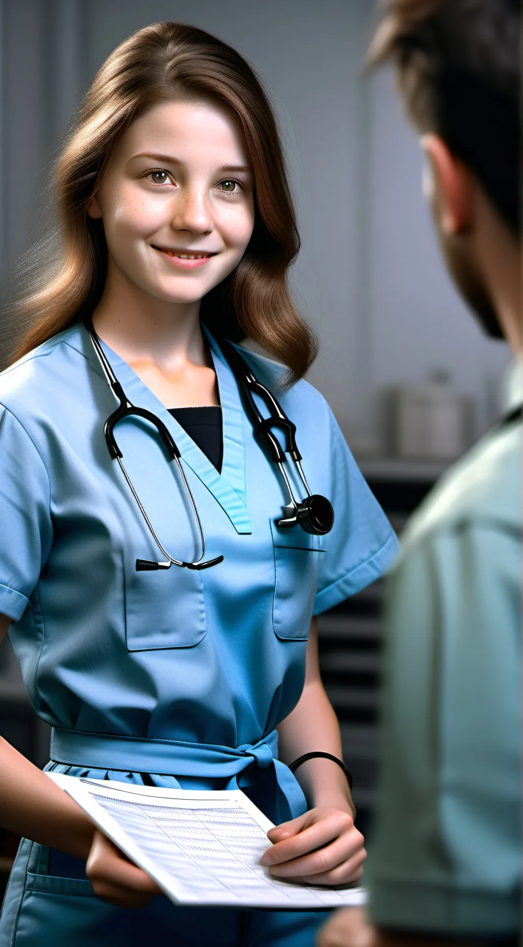 ai character: Nancy background