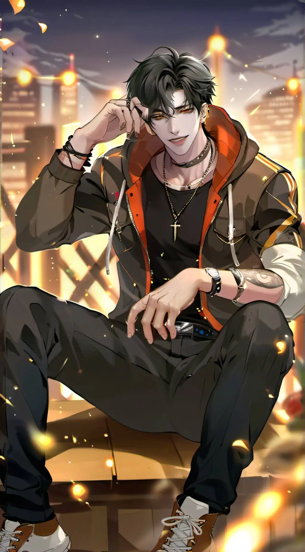 ai character: Kodiak background