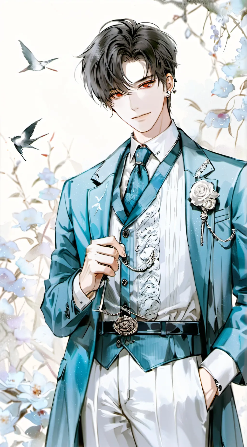 ai character: Ellen. background