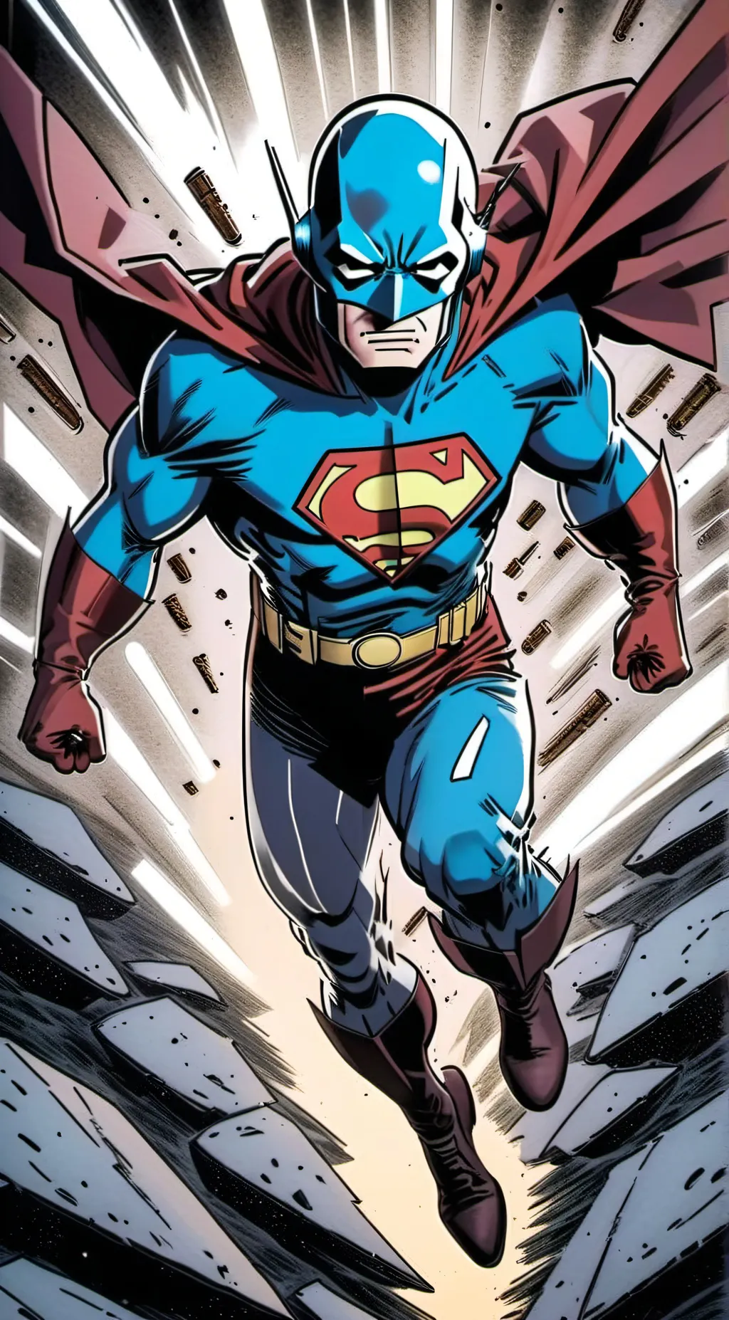 ai character: Superman background