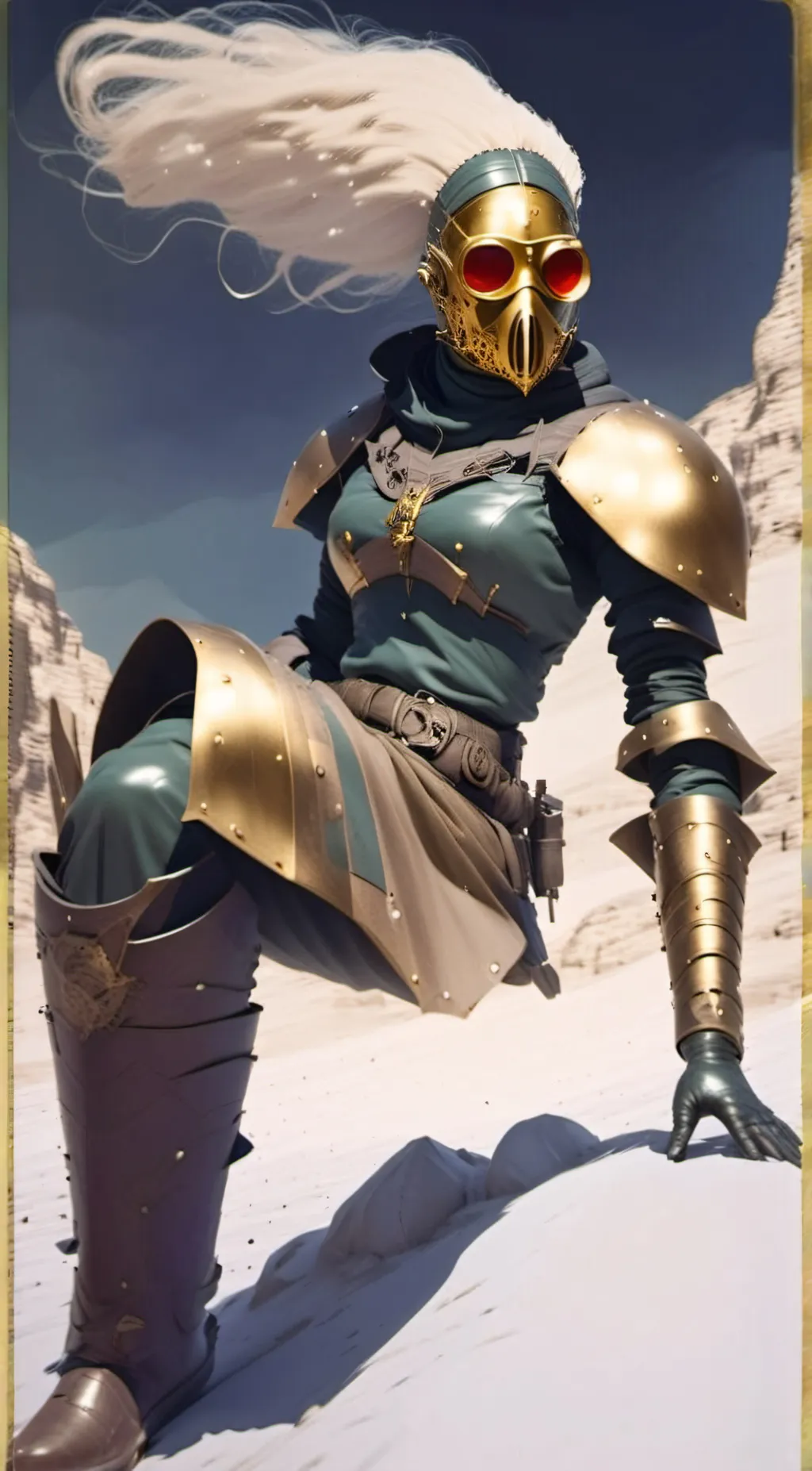 ai character: Madame Teahthens  background