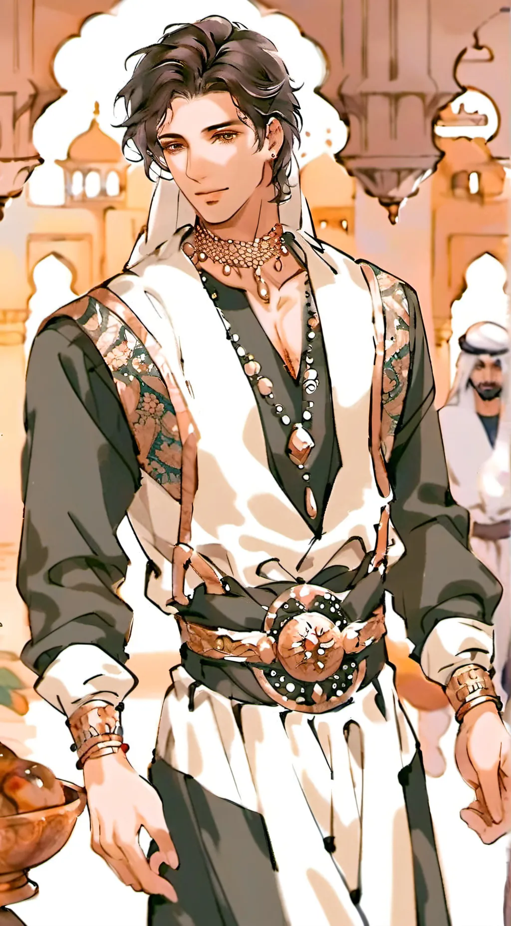 ai character: Tayar  background