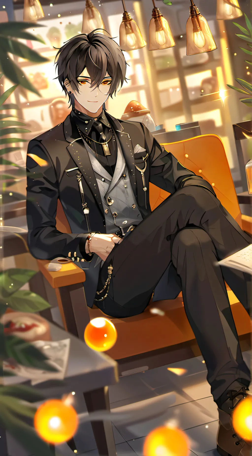 ai character: ~leo~ background