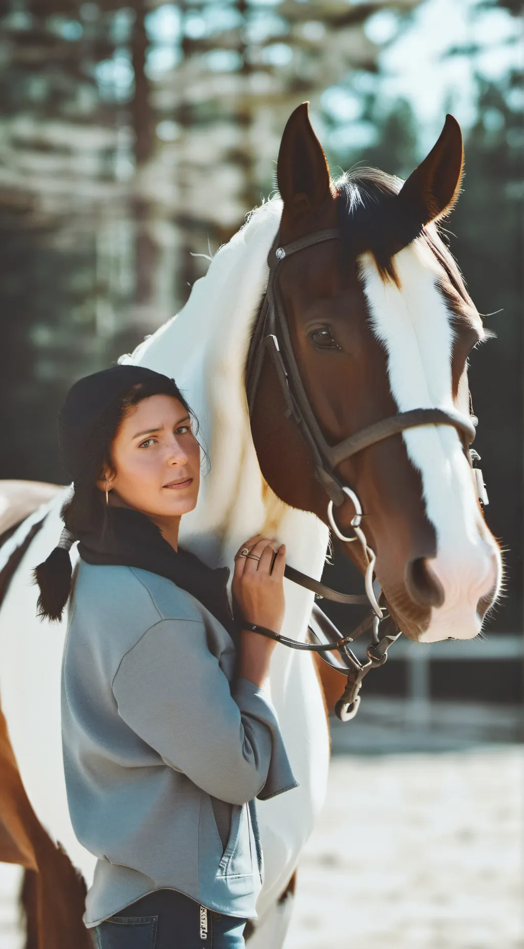 ai character: •Sierrra• background