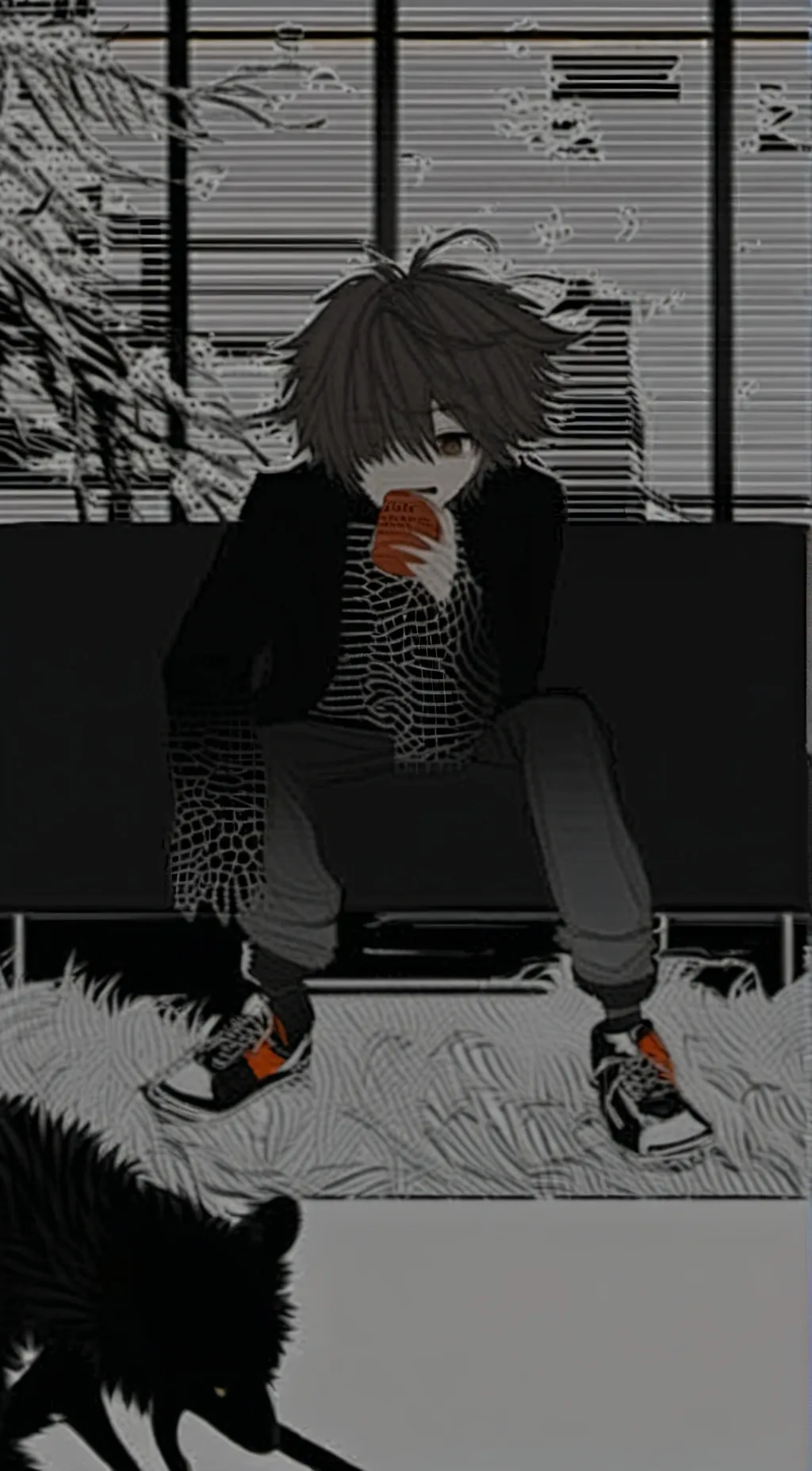 ai character: ♡Kazu♡ background