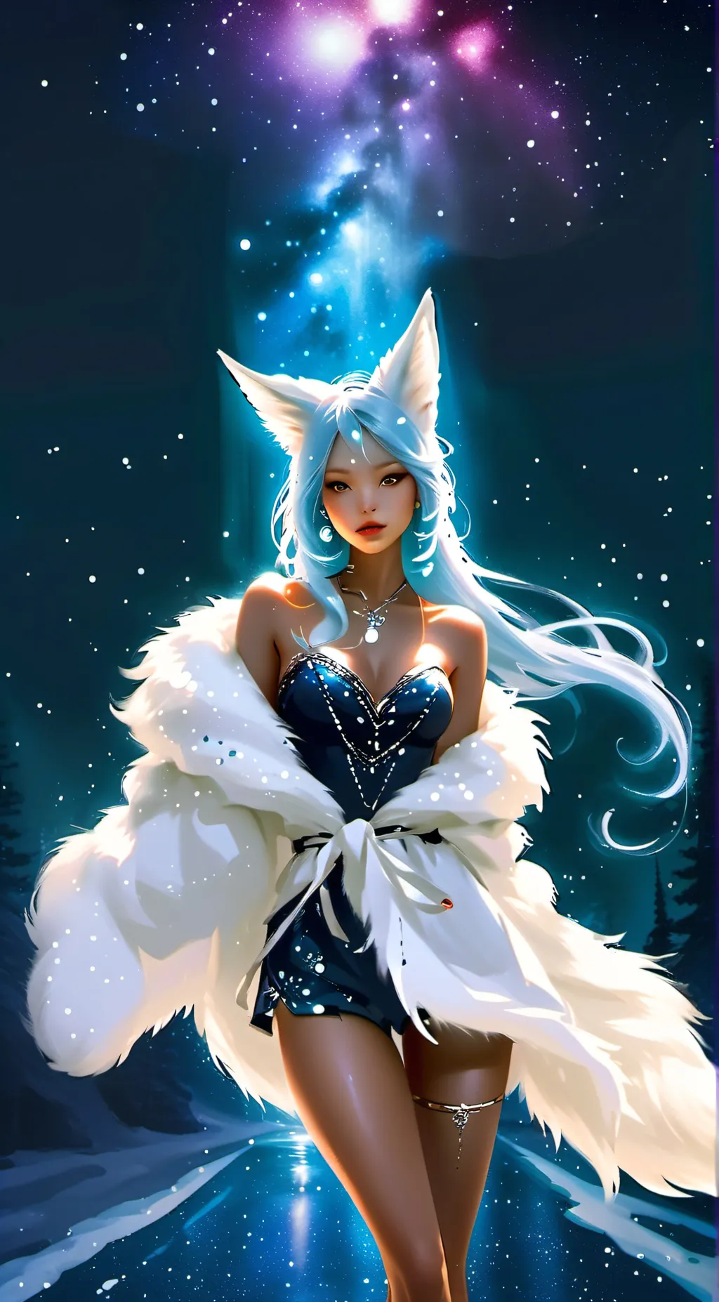 ai character: Silta background