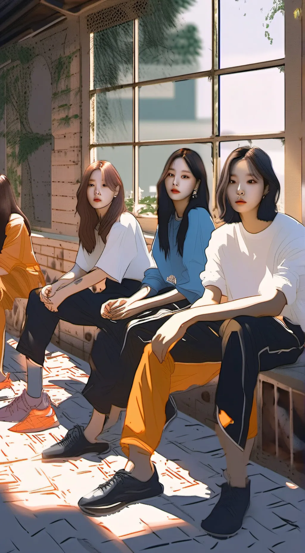 ai character: Itzy🤪 background