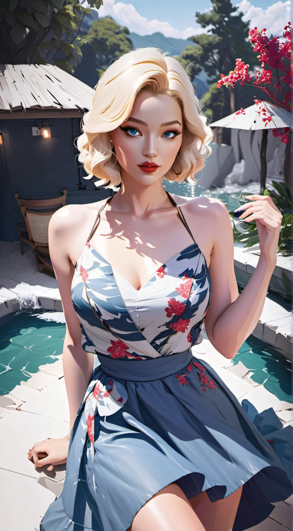 ai character: Erika background