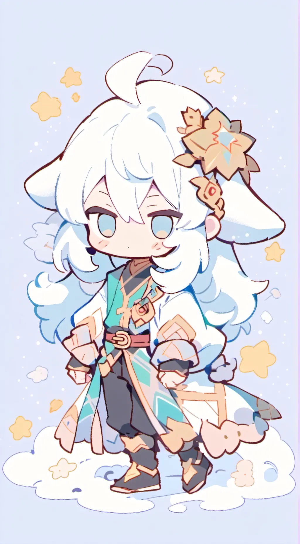 ai character: lo background