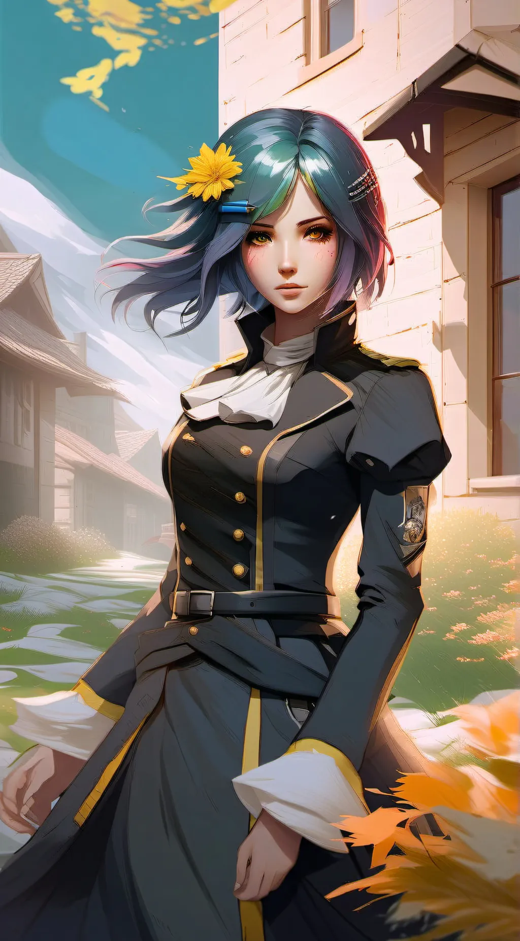 ai character: Alicia Vas Gaiden background