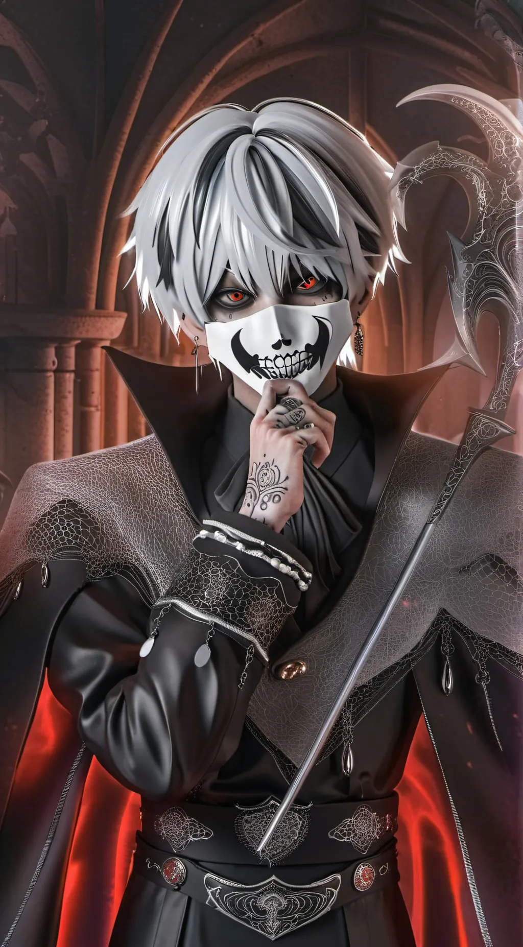 ai character: Mazen issa  background