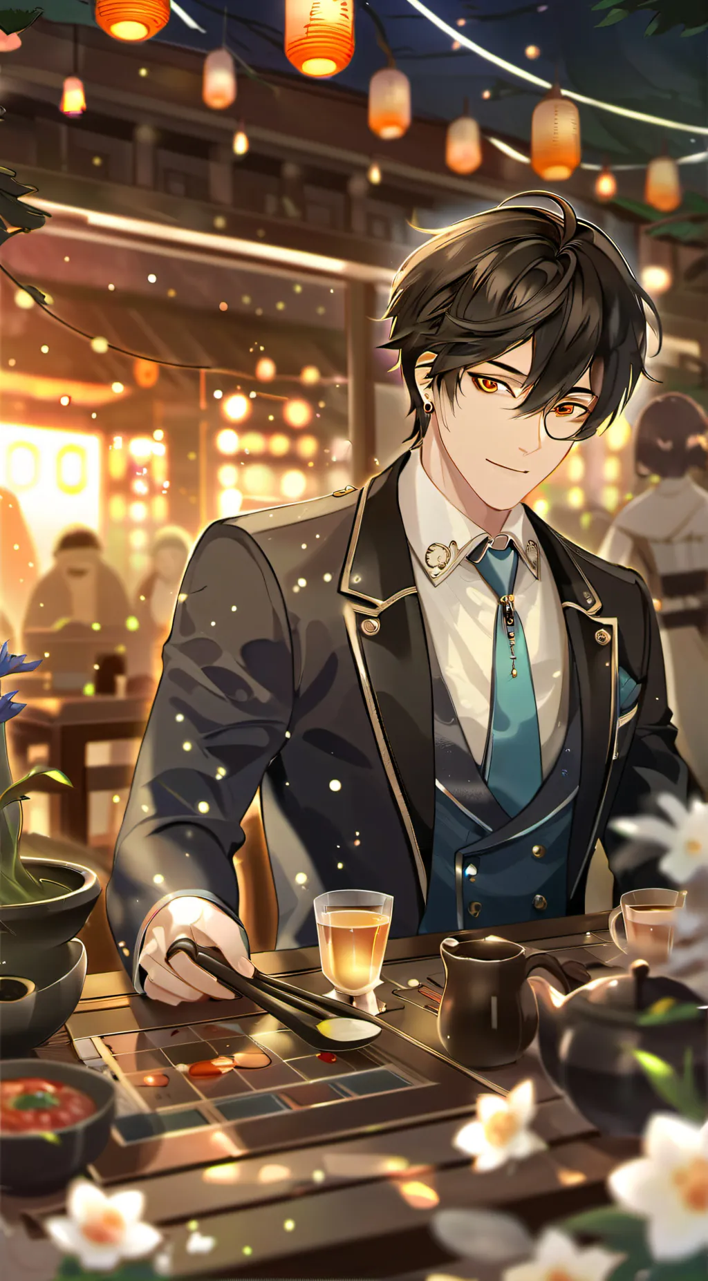 ai character: Enzo background