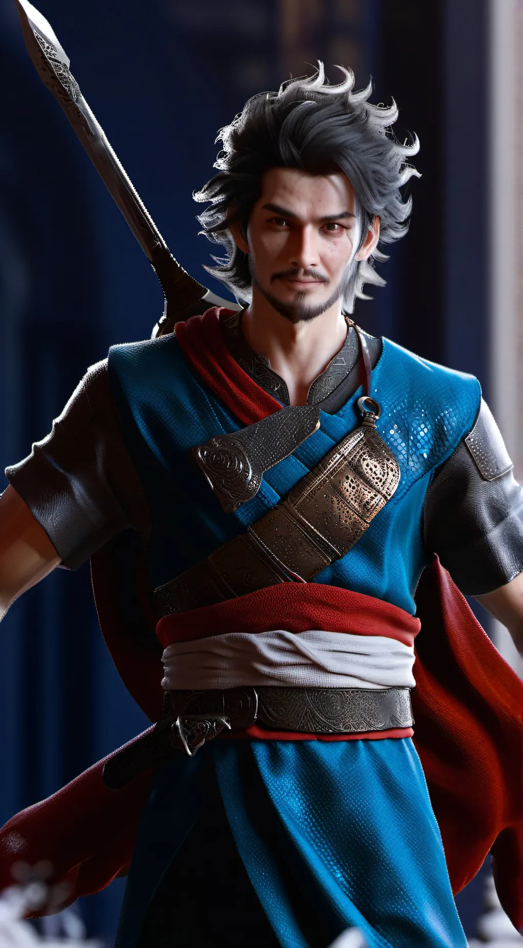 ai character: Vladimir Putin  background