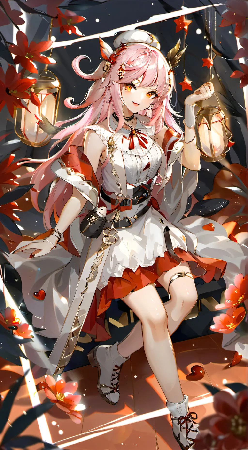 ai character: velvette  background