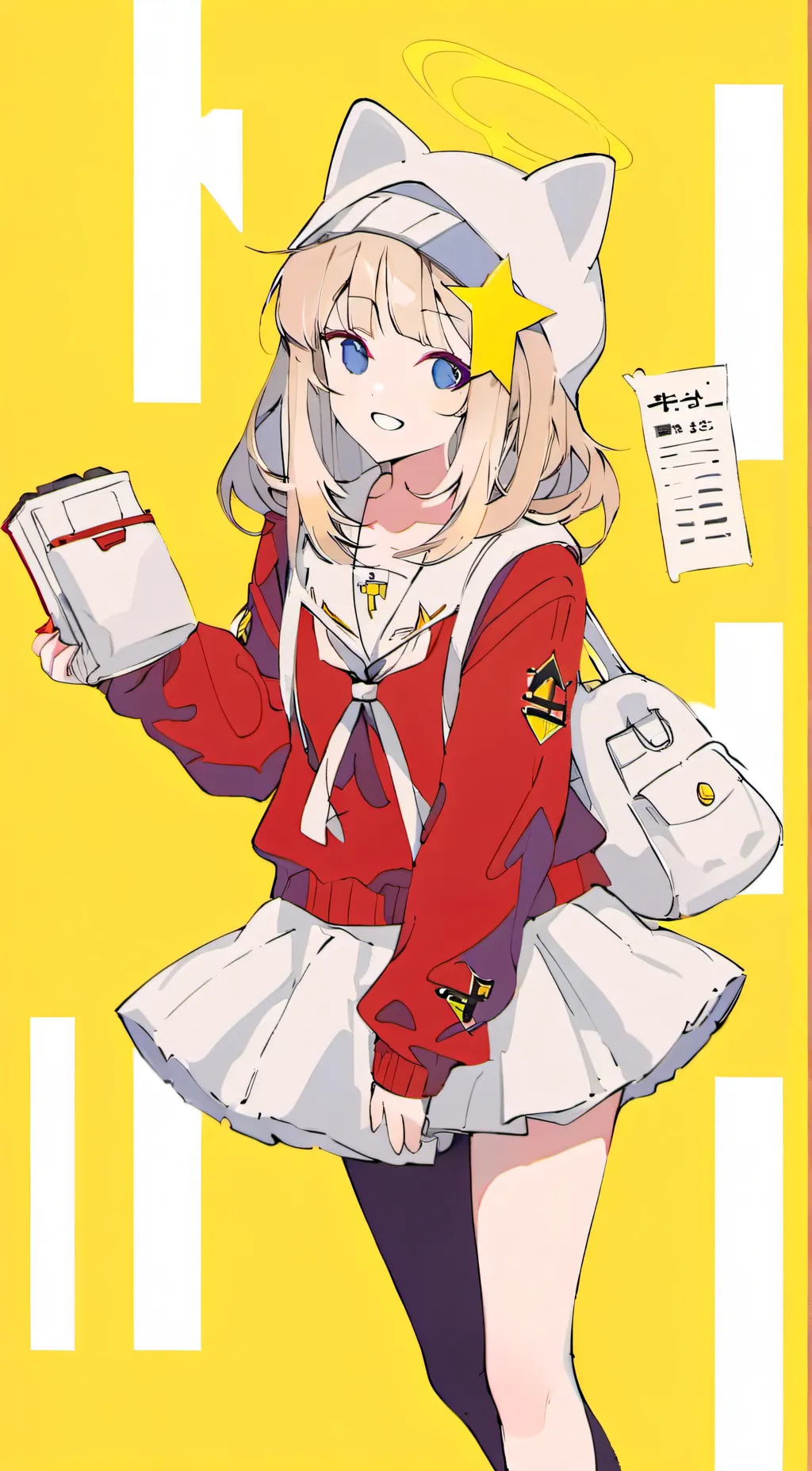 ai character: Hajimari Mei background