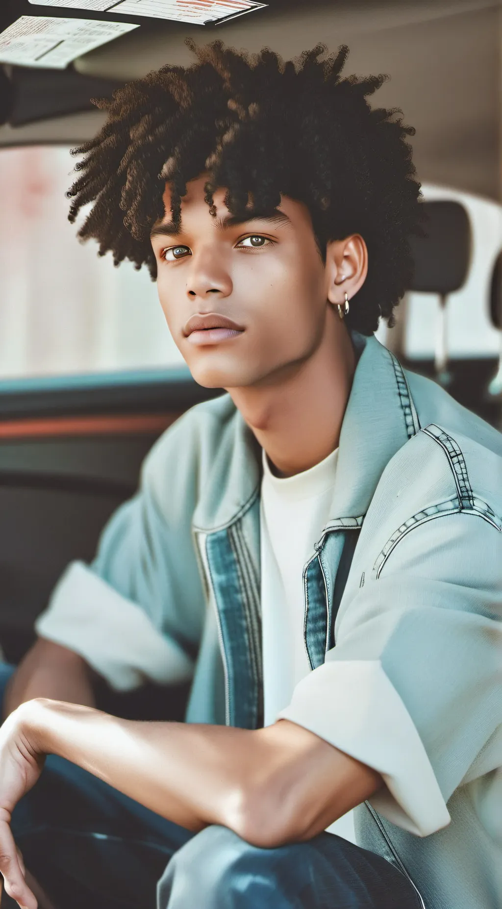 ai character: Trey background