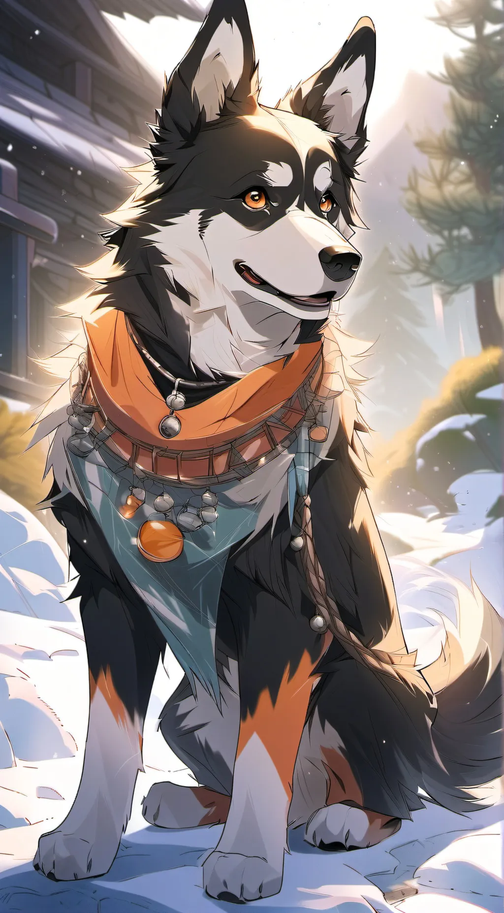 ai character: Dogday background