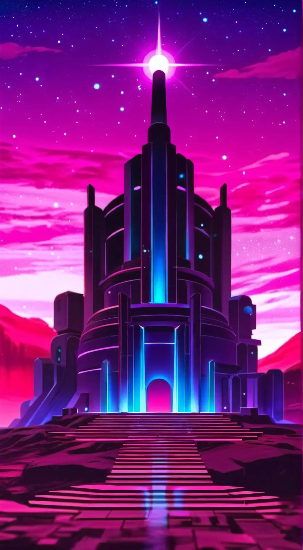 ai character: ♡vVv Tower♡ background