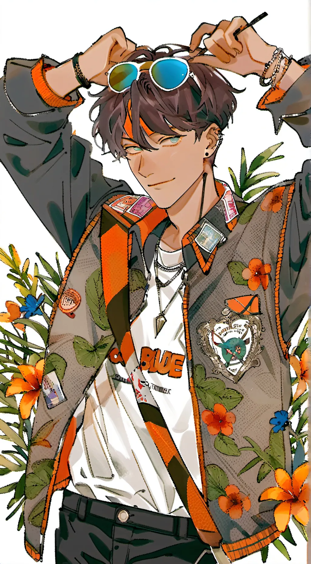 ai character: •Victor Darling• background