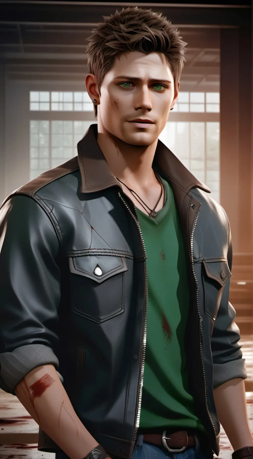 ai character: SN X scream background