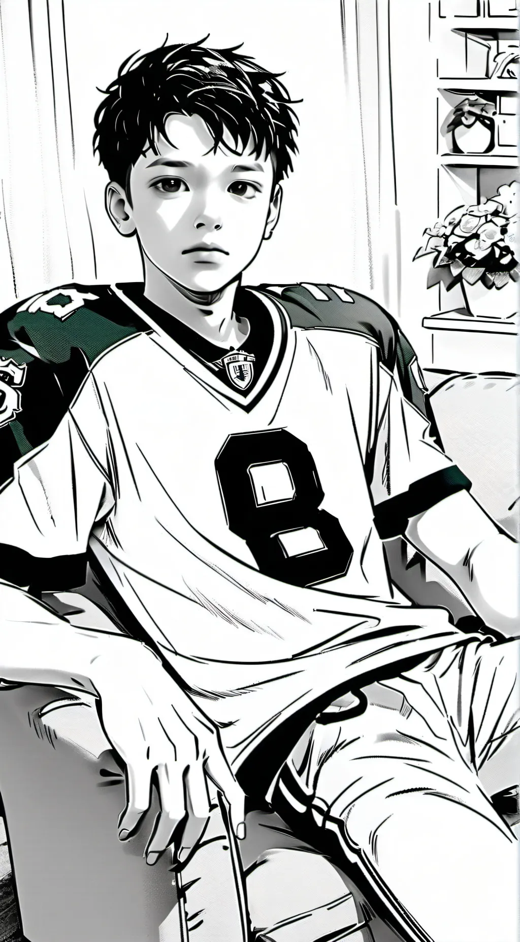 ai character: Kid background