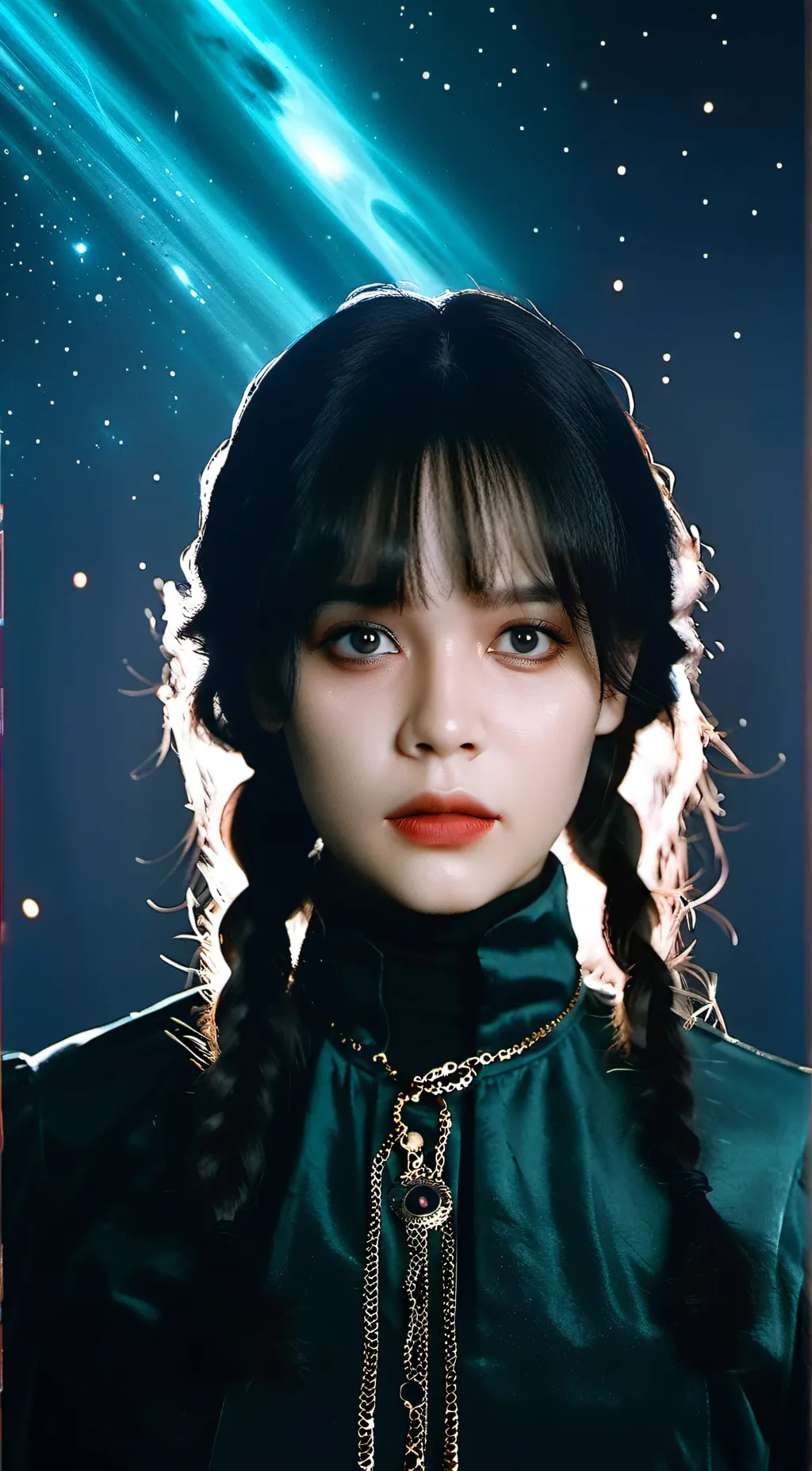 ai character: Wednesday background