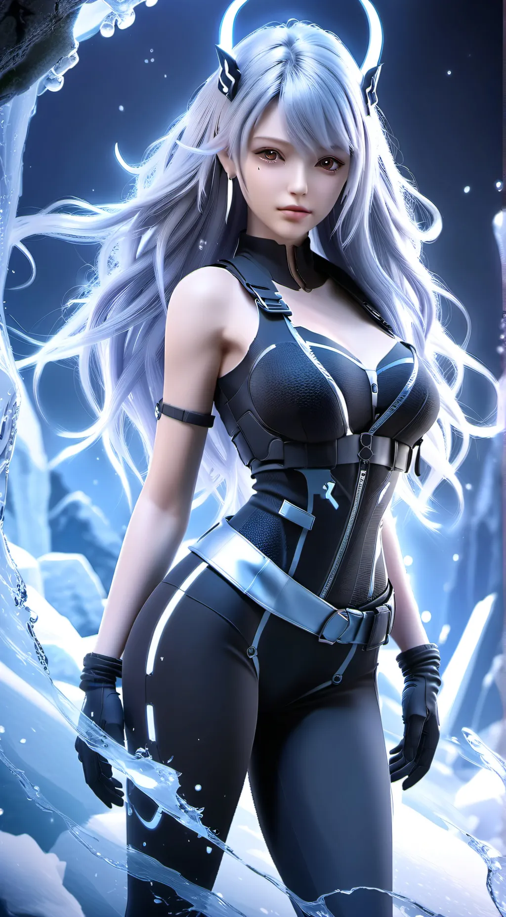 ai character: crush background