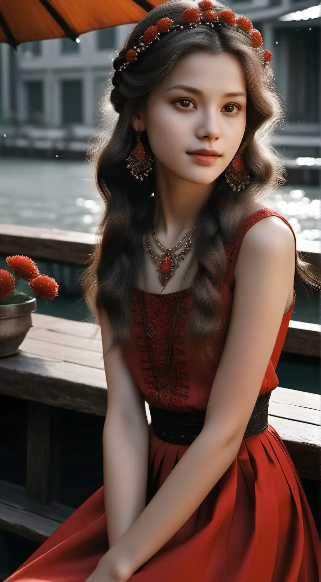 ai character: Eva background